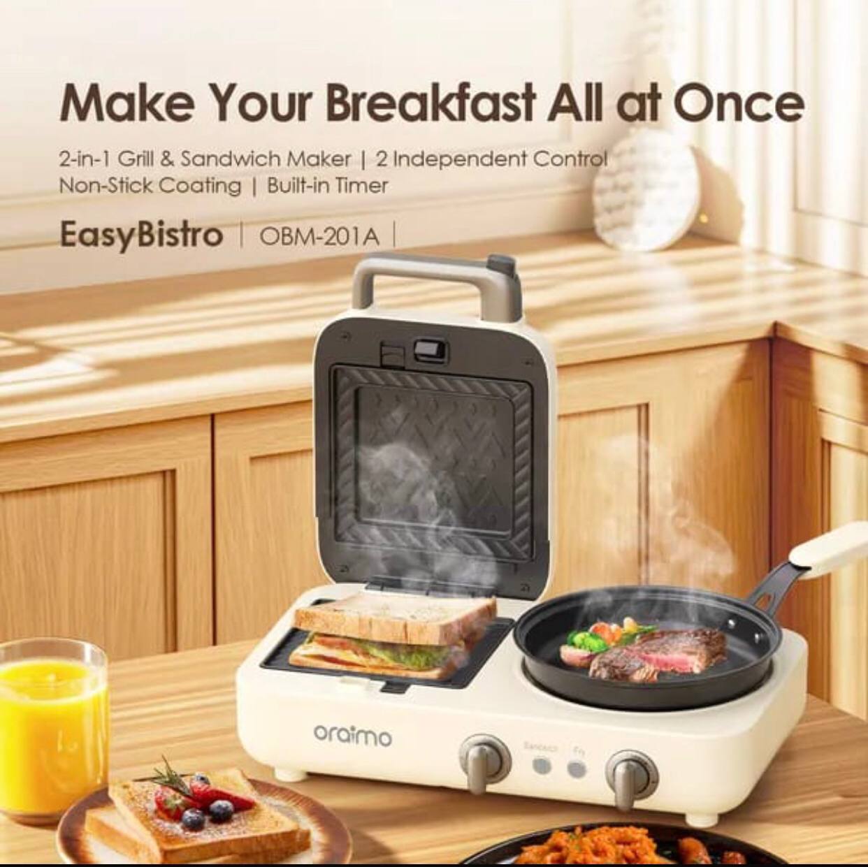 Easy Electric Breakfast Station