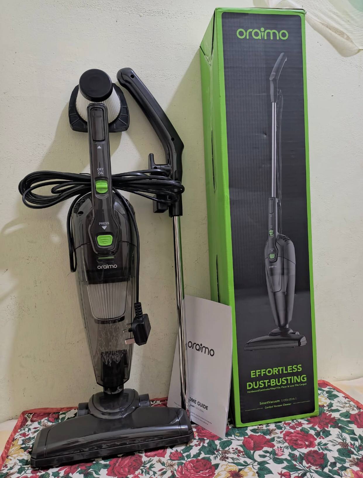 Oraimo Smart 5M Corded Vacuum Cleaner