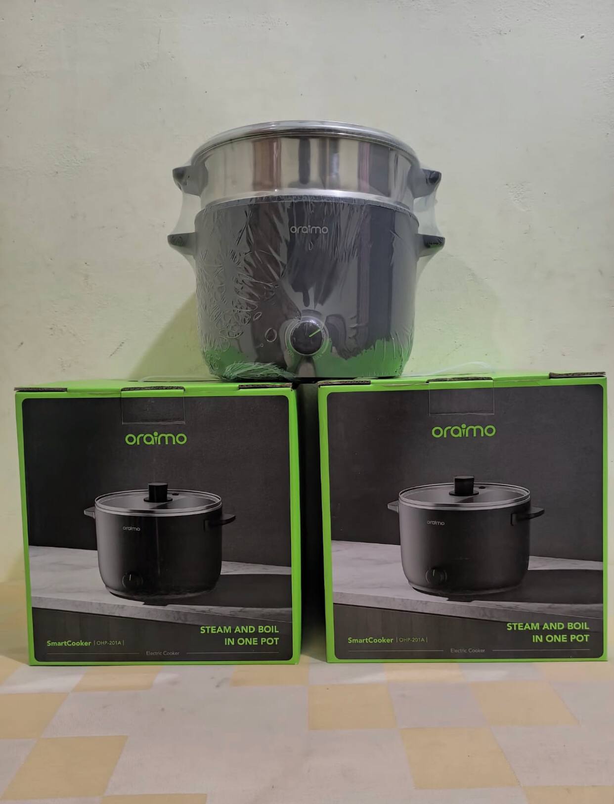 Oraimo Smart Cooker 1000W 3L Electric Cooker