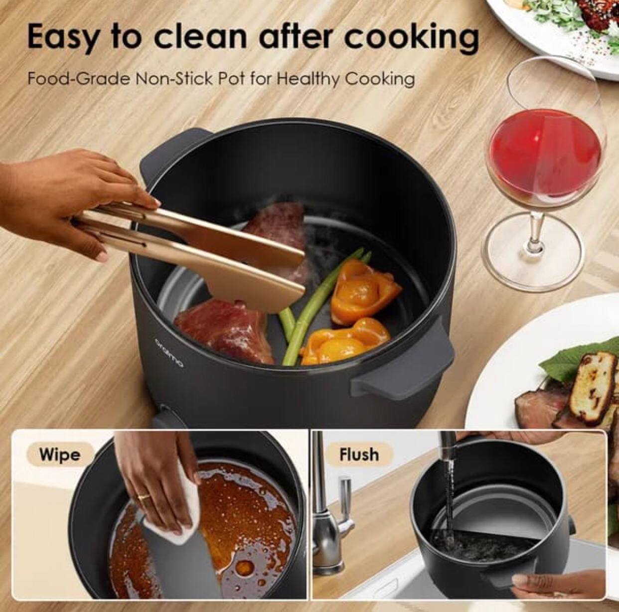 Oraimo Smart Cooker 1000W 3L Electric Cooker