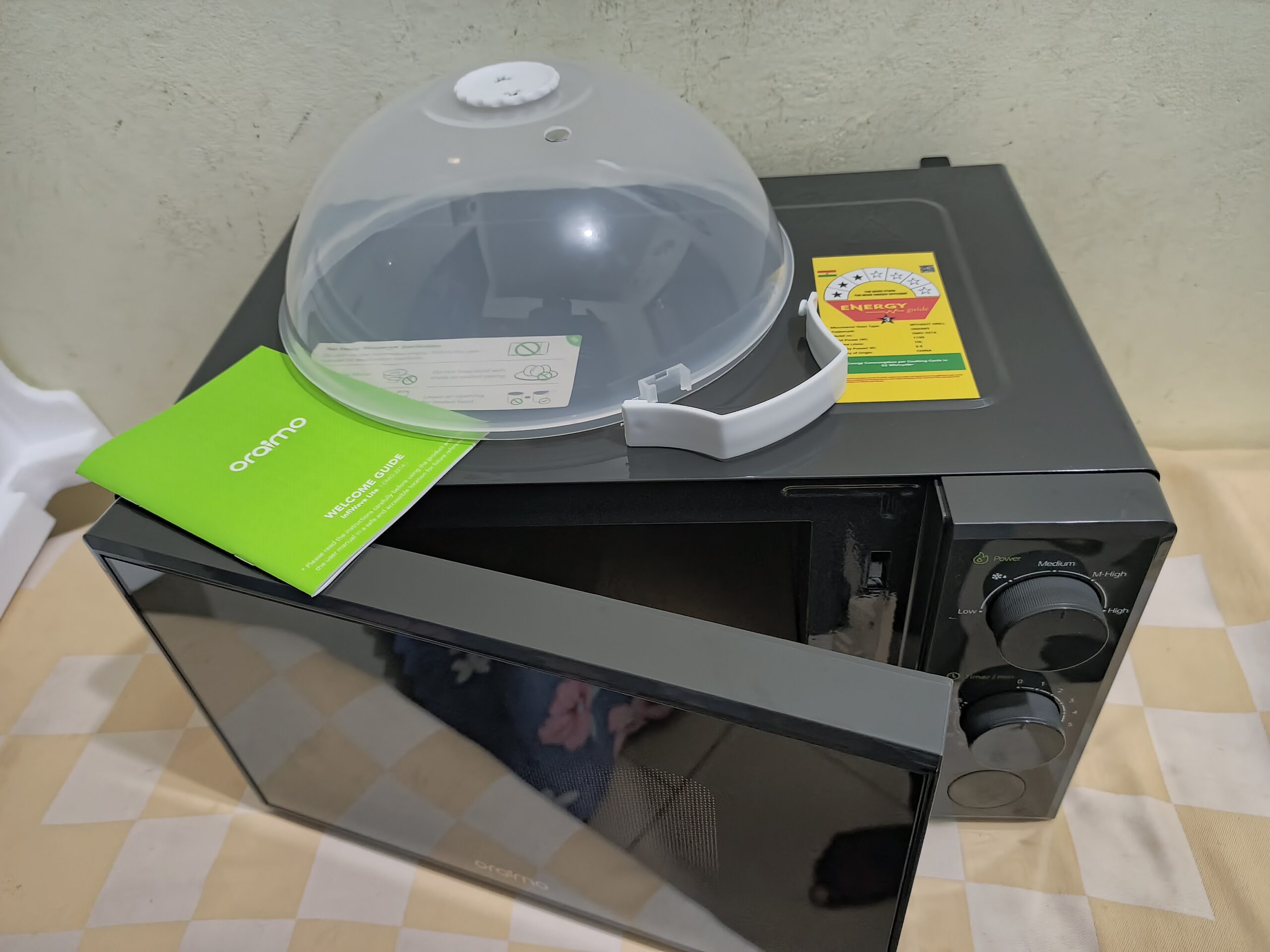 Oraimo InfiWave Lite 20L Low Noise Microwave Oven