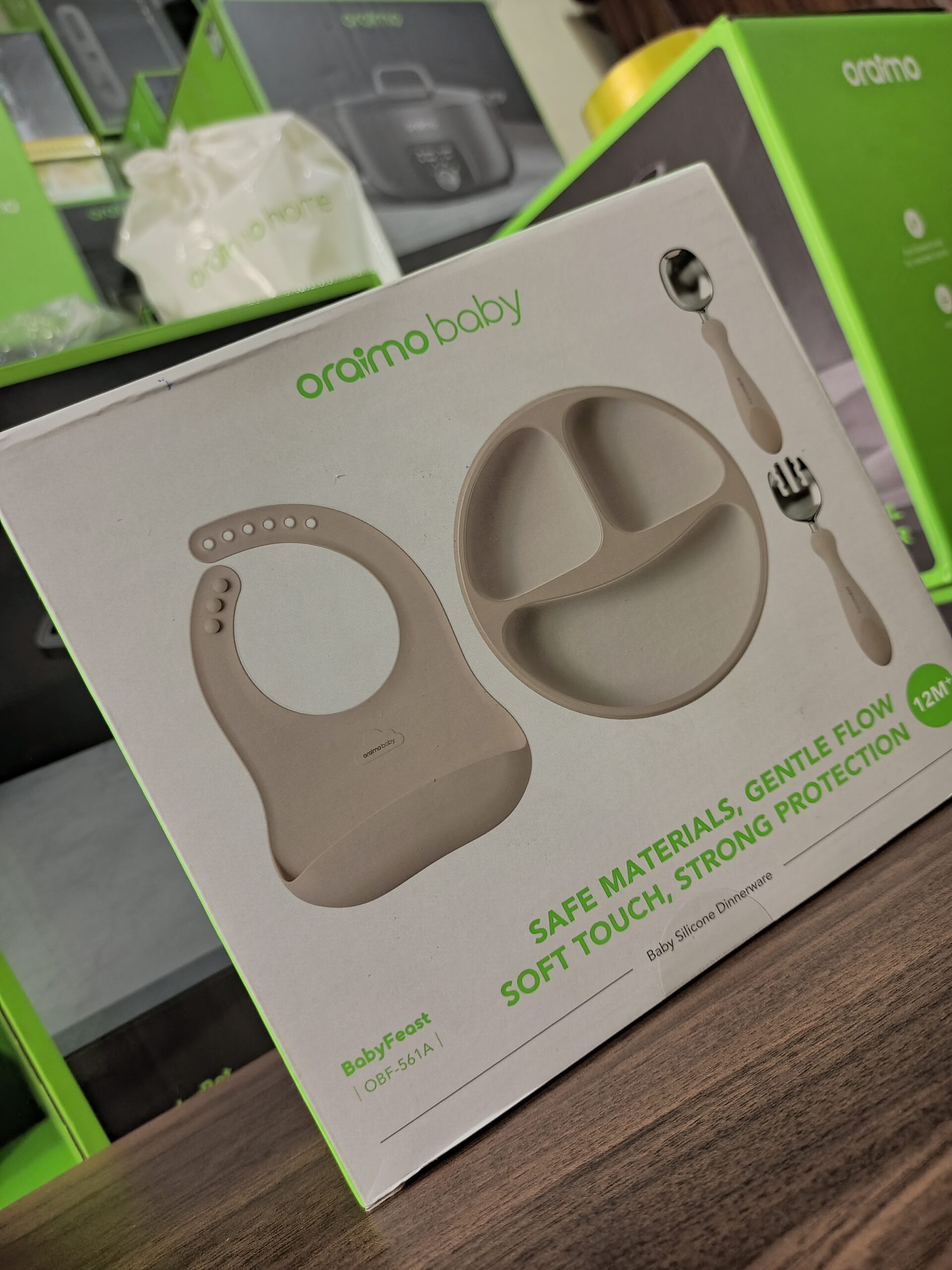 Oraimo BabyFeast Food-Grade Silicone Baby Dinnerware