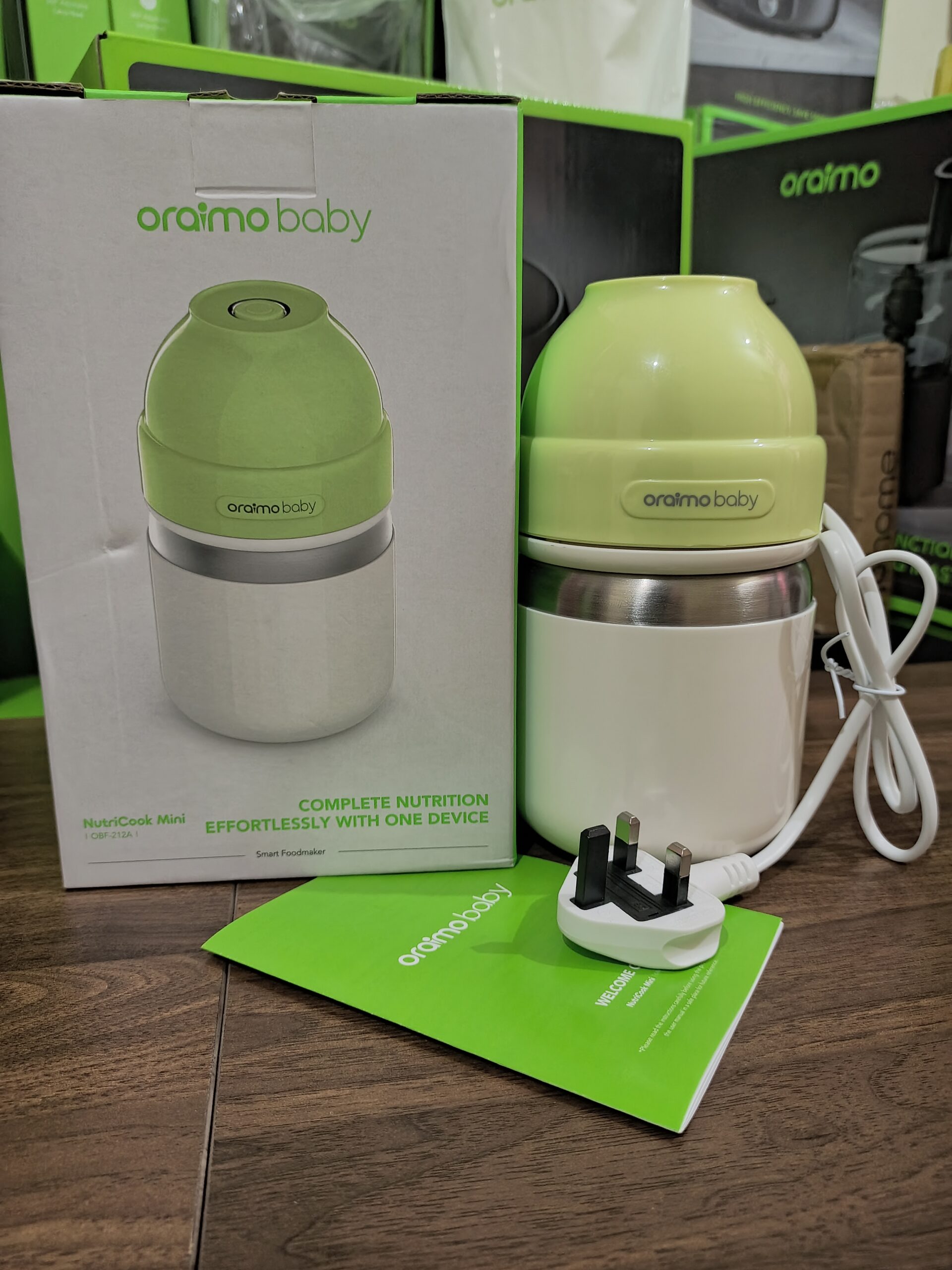 Oraimo NutriCook Mini Food-Grade Safety Smart Auto Smart Foodmaker